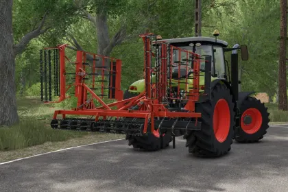 Effiziente Sähmaschine Satex 5m für Farming Simulator 25 — Breite 5 m und Schnelle Arbeit — 4