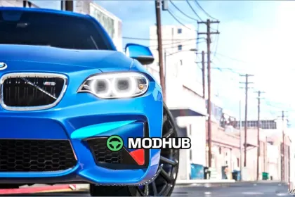 Автомобіль BMW M2 Stripes для GTA 5
