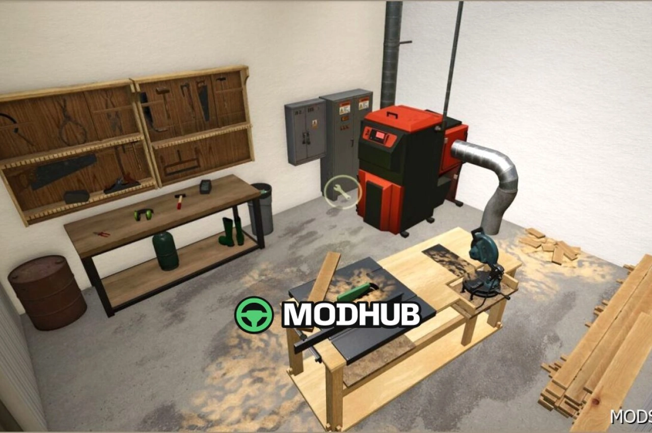 Сушарка для круглих тюків для Farming Simulator 25 — 4