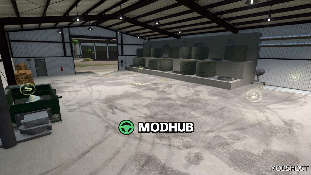 Сушарка для круглих тюків для Farming Simulator 25