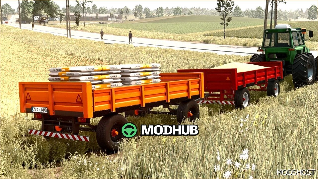 Причіп Lizard 4TT V1.1 для Farming Simulator 25