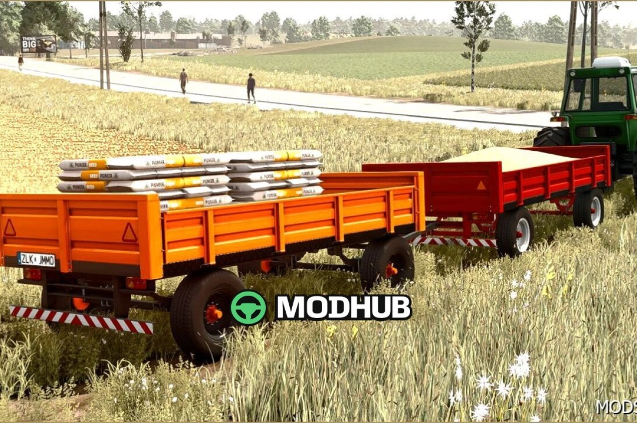 Причіп Lizard 4TT V1.1 для Farming Simulator 25 — 1