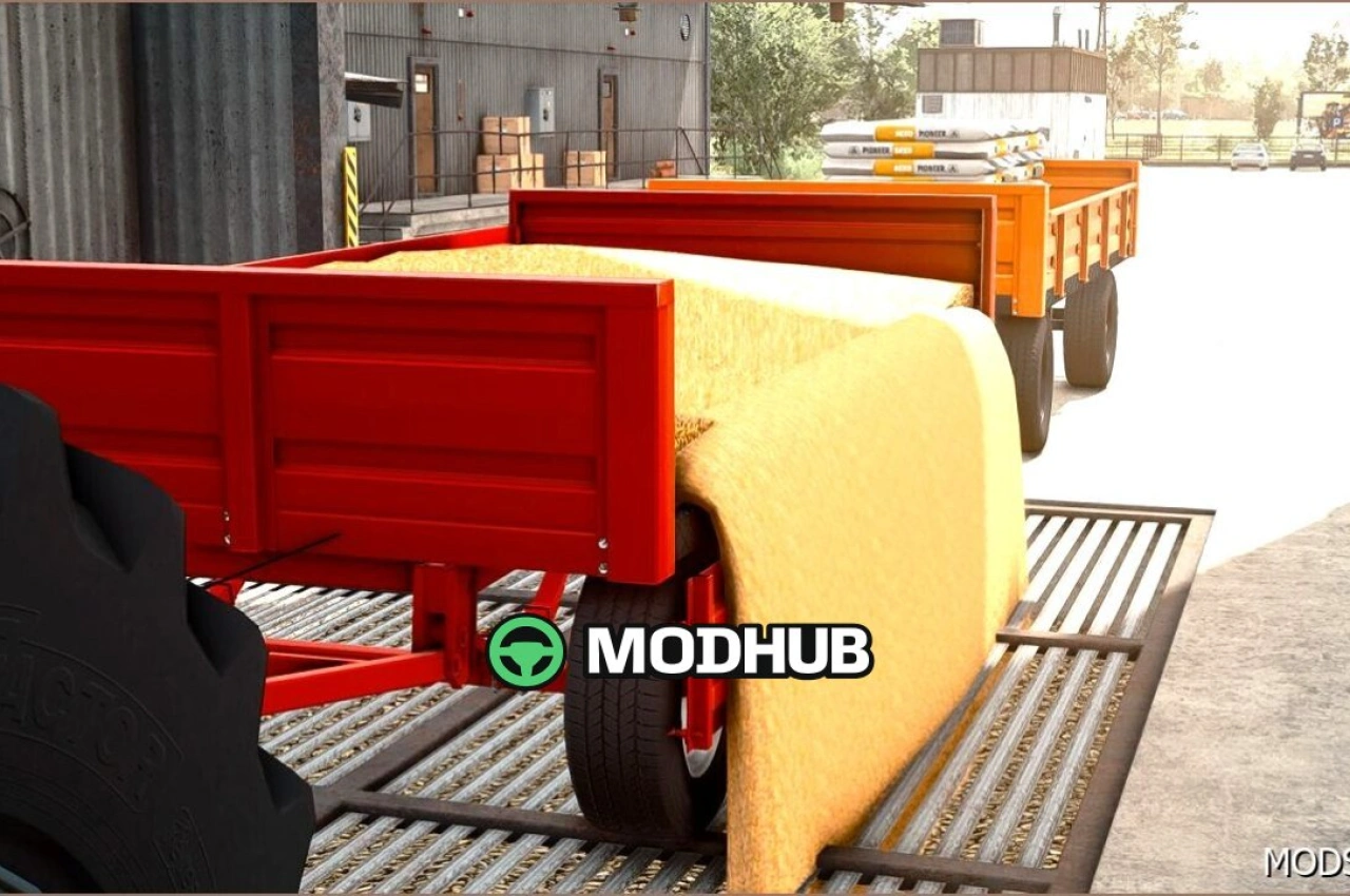 Причіп Lizard 4TT V1.1 для Farming Simulator 25 — 2