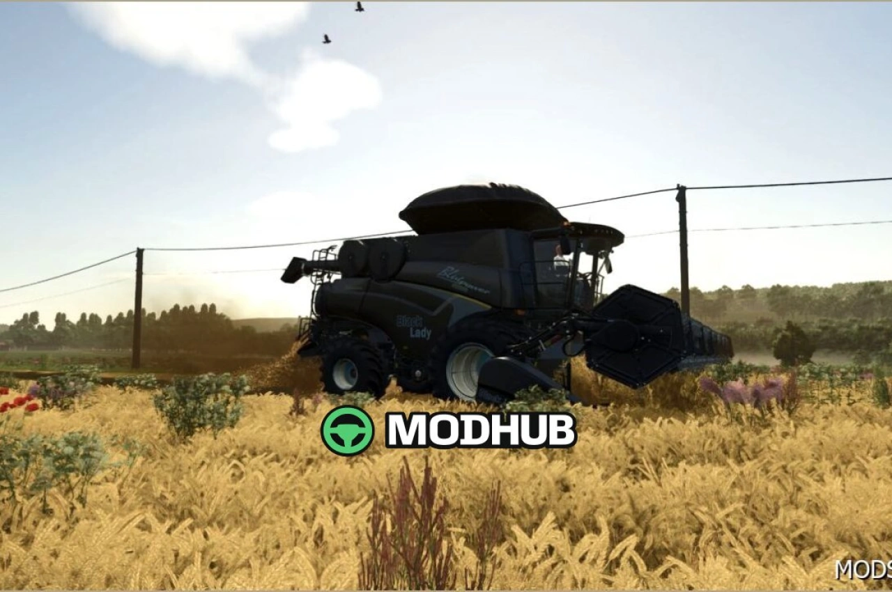 Комбайн New Holland CR10.90 для Farming Simulator 25 — 3