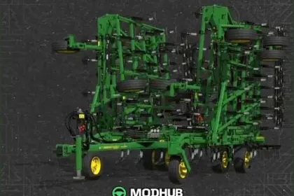 John Deere Tiger Mate 255 FS25 Anbaugerät für Farming Simulator 25