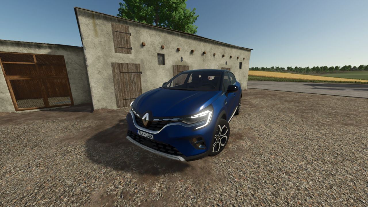 Stylowy Krossover Renault Captur 2020 dla Farming Simulator 25 — 175 km/h i Tuning