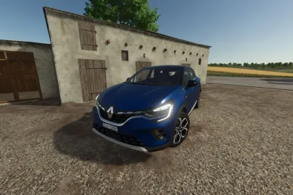 Стильний Кросовер Renault Captur 2020 для Farming Simulator 25 — 175 км/год та Тюнінг — 1