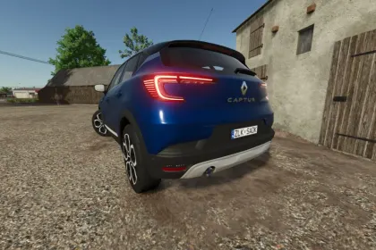 Стильний Кросовер Renault Captur 2020 для Farming Simulator 25 — 175 км/год та Тюнінг — 2