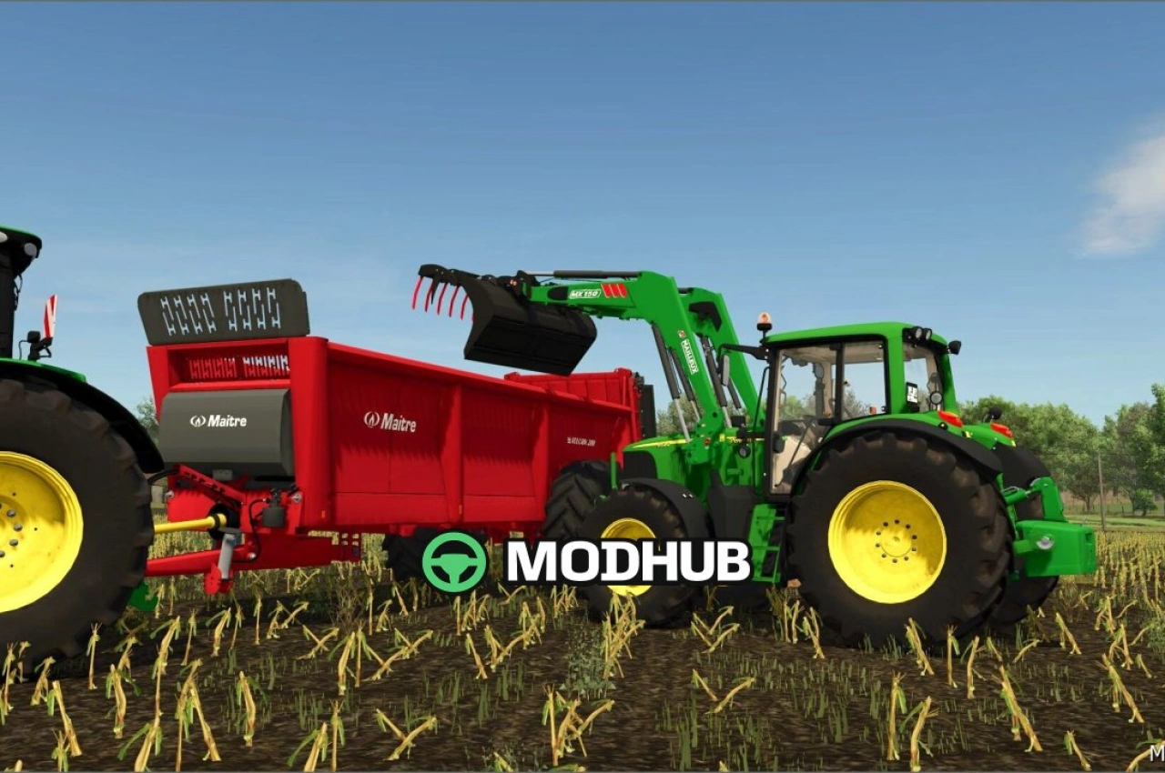 Навантажувач MX T414 FL140 для Farming Simulator 25 — 1