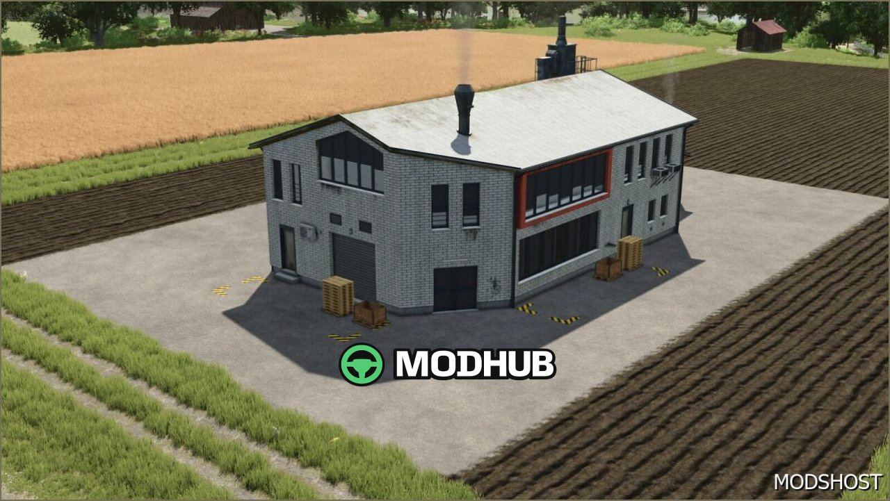 Виробництво порожніх піддонів та коробок для Farming Simulator 25
