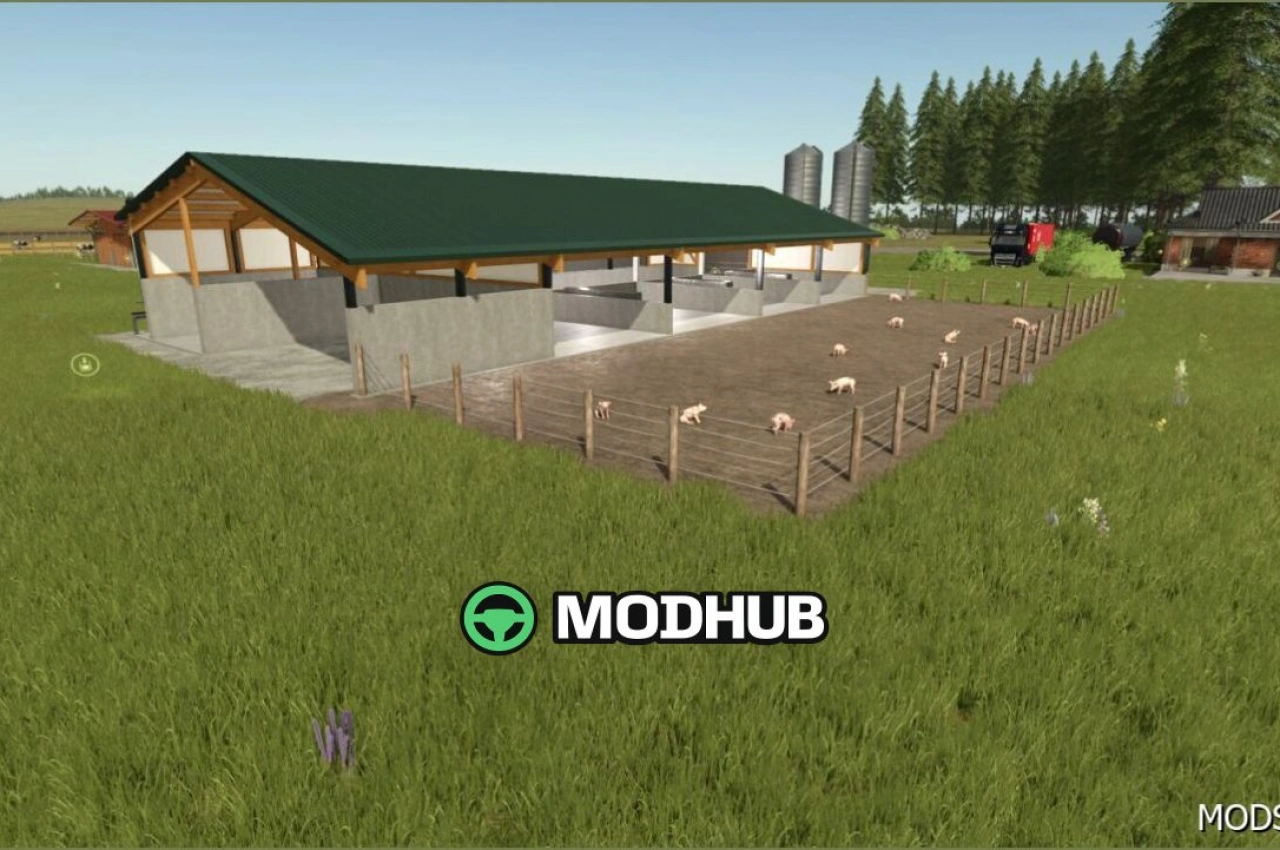 Будівлі Hoermann Animals Pack V1.6 для Farming Simulator 25 — 1