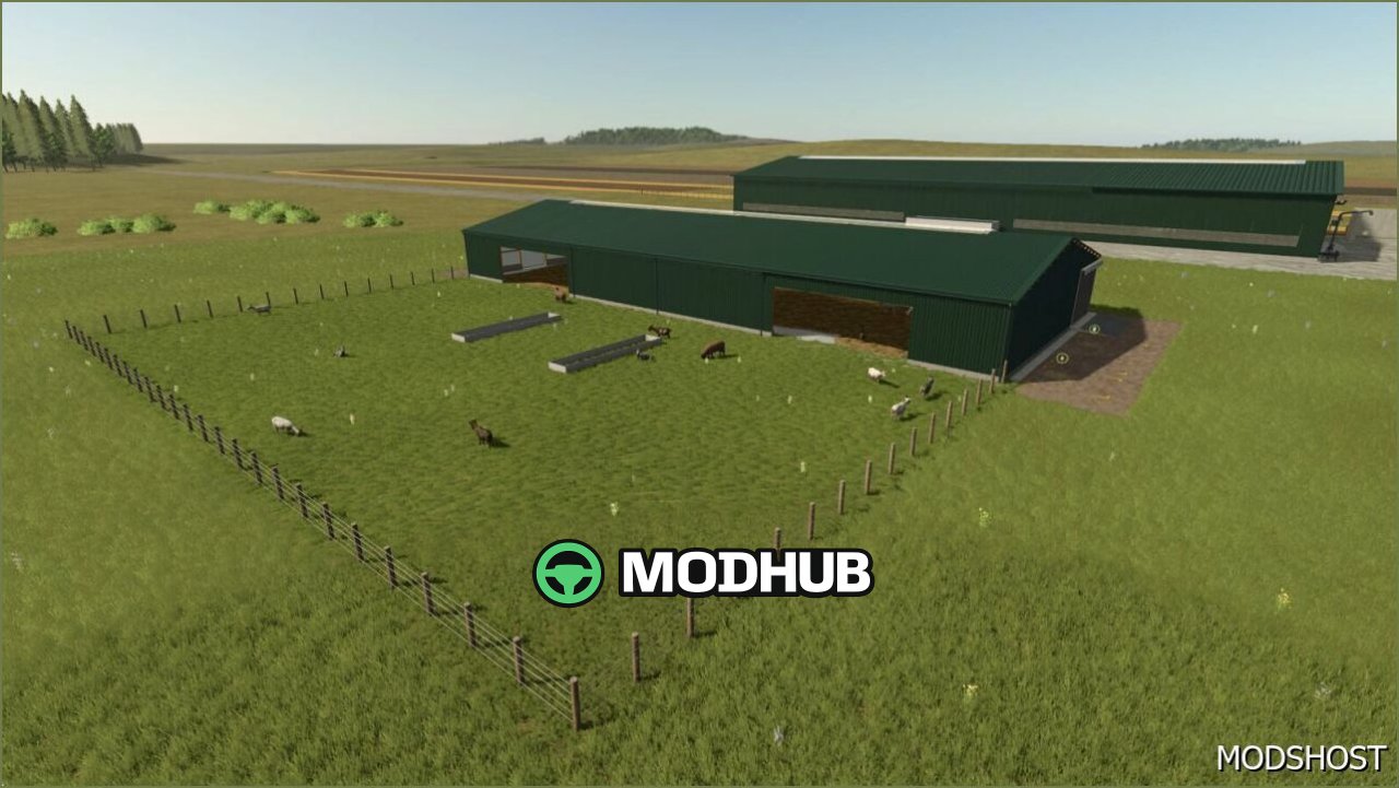 Будівлі Hoermann Animals Pack V1.6 для Farming Simulator 25