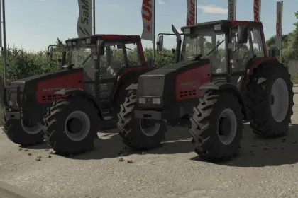 Legendarny Traktor Valmet 6400 (100 KM) do Farming Simulator 25 — 40 km/h i Mnóstwo Opcji — 1