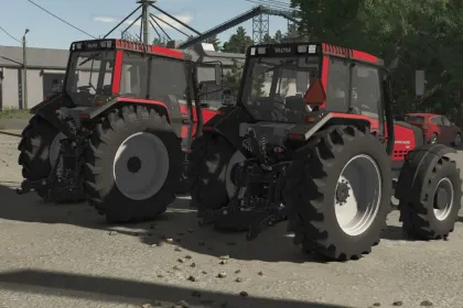 Legendarny Traktor Valmet 6400 (100 KM) do Farming Simulator 25 — 40 km/h i Mnóstwo Opcji — 2