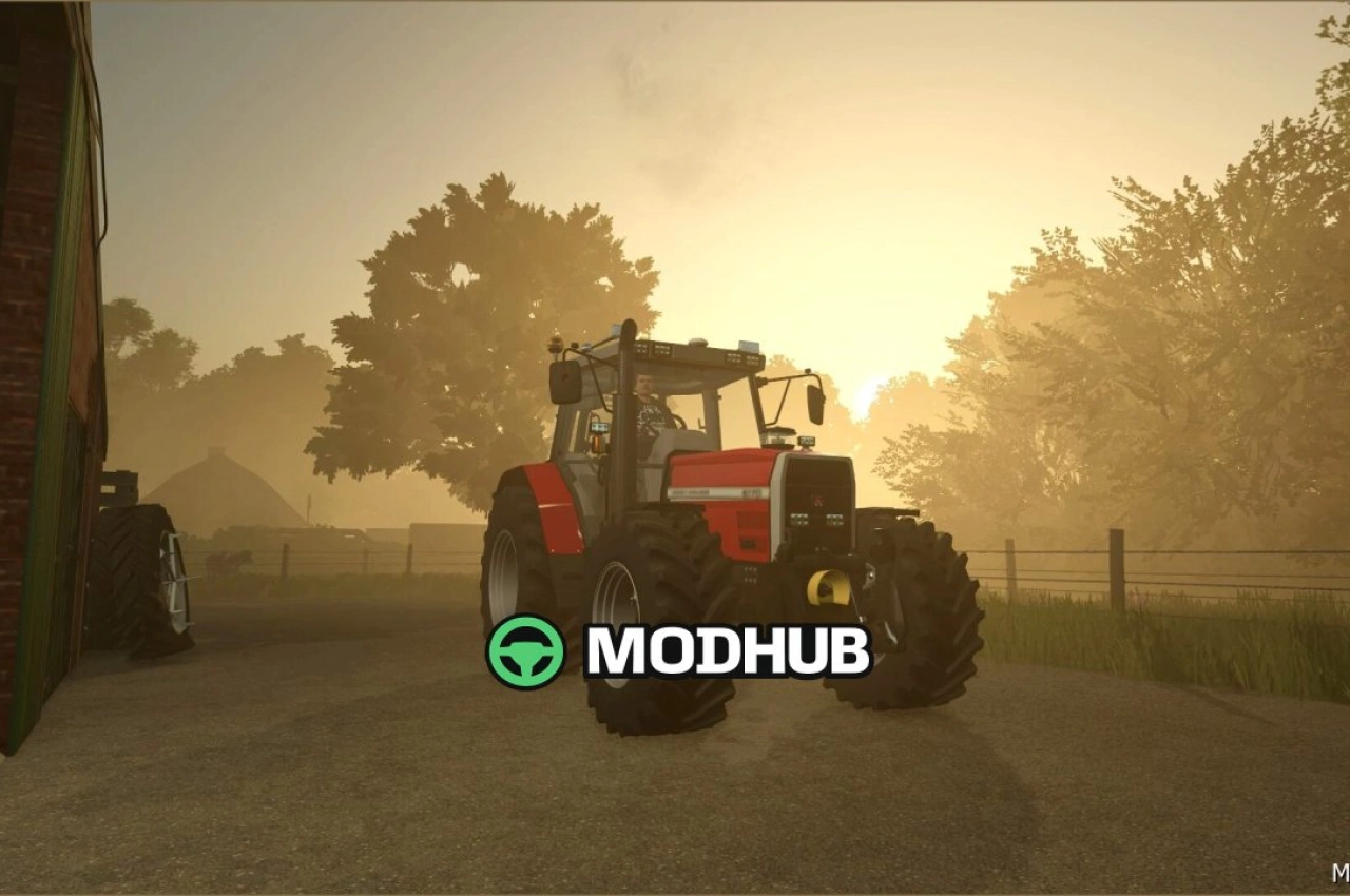 Трактор Massey Ferguson 6170 Edit для Farming Simulator 25 — 1