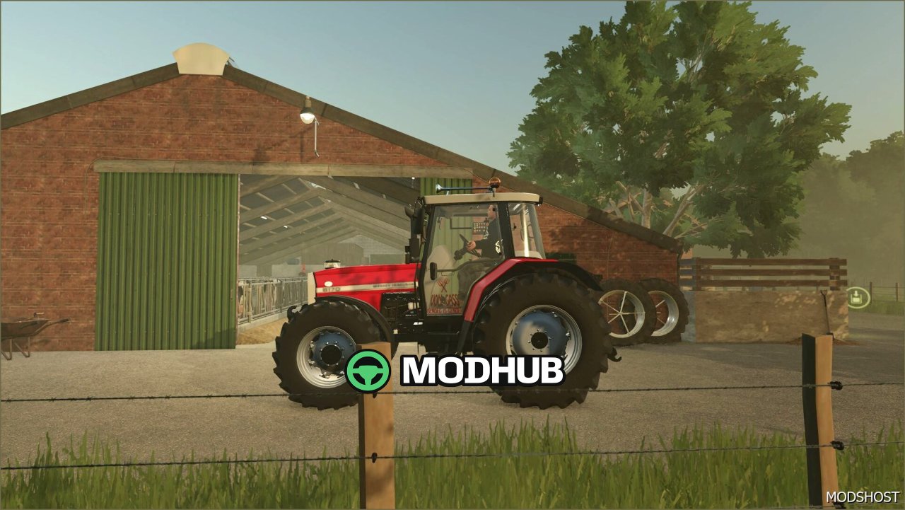 Трактор Massey Ferguson 6170 Edit для Farming Simulator 25