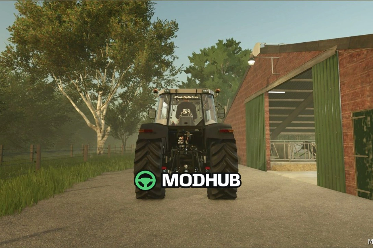 Трактор Massey Ferguson 6170 Edit для Farming Simulator 25 — 3