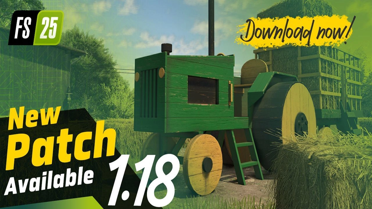 Оновлення 1.18 для Farming Simulator 25