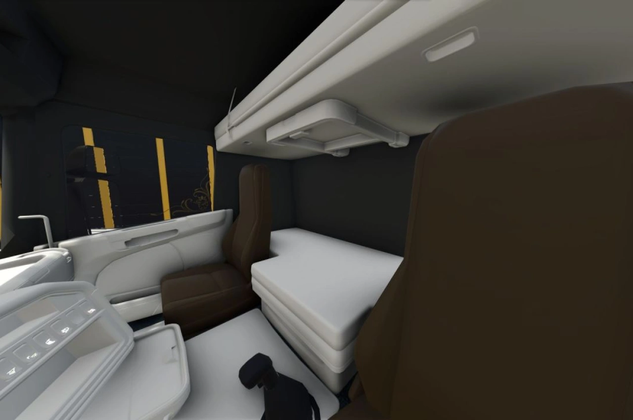 Ciężarówka Scania TGX Cat do Farming Simulator 25 — 4