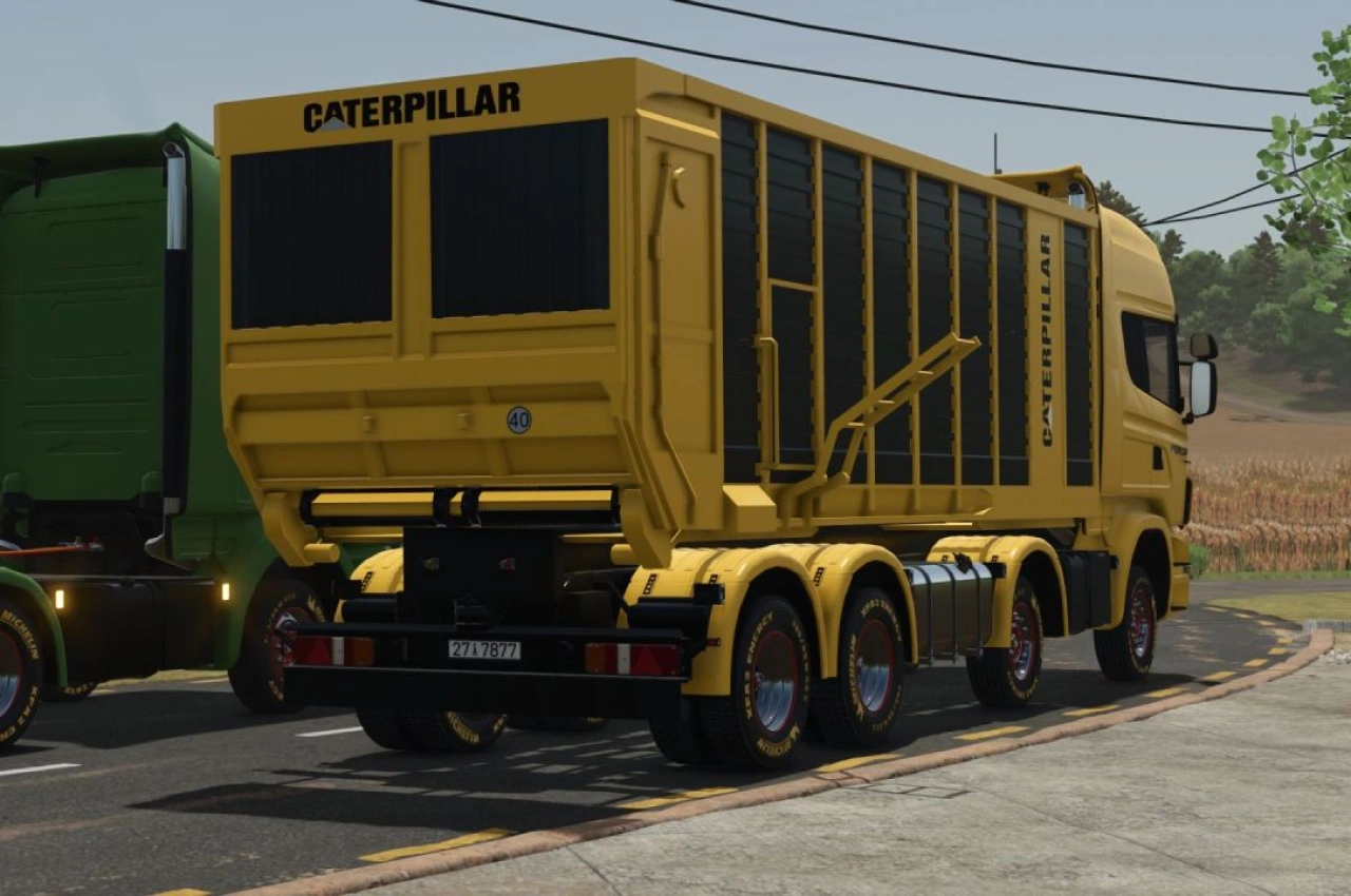 Ciężarówka Scania TGX Cat do Farming Simulator 25 — 5