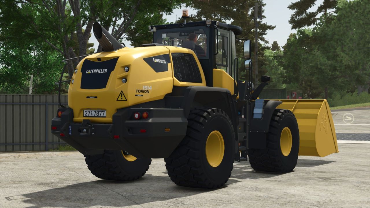 Навантажувач Cat Torion 1914 для Farming Simulator 25