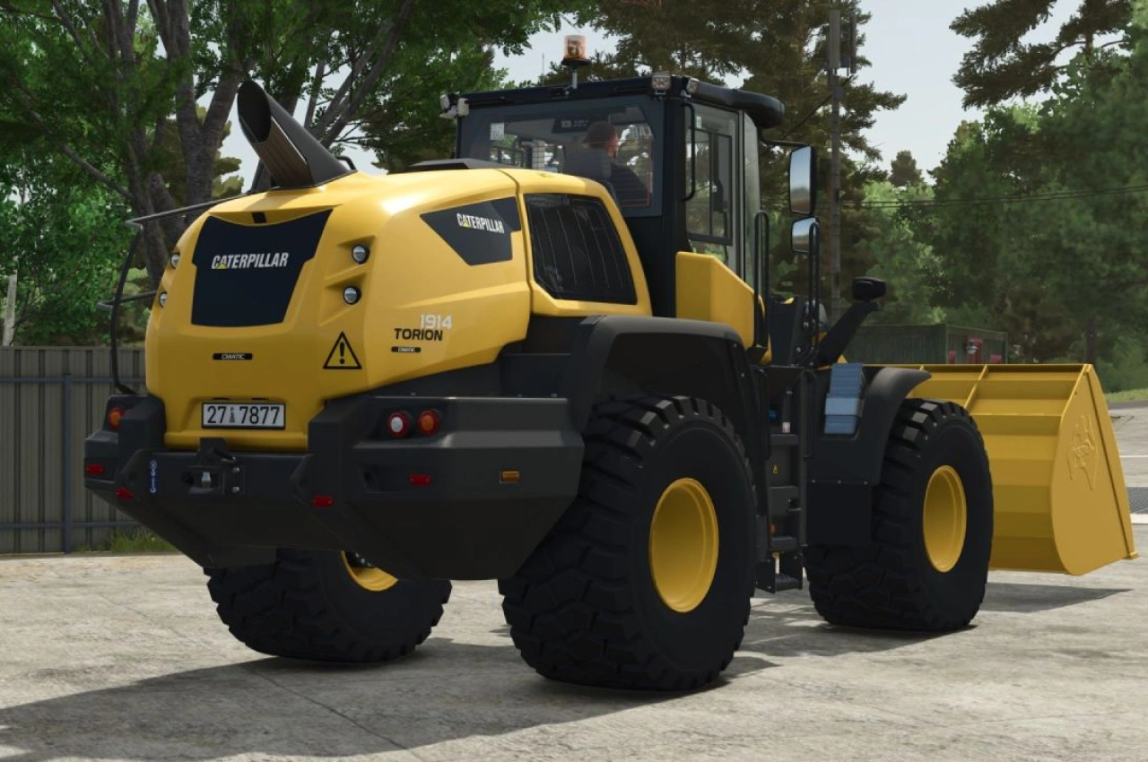 Навантажувач Cat Torion 1914 для Farming Simulator 25 — 4