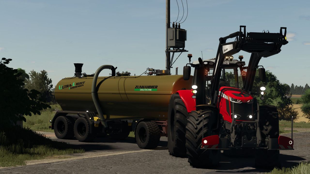 Розкидач гною Zunhammer ULT 24 для Farming Simulator 25