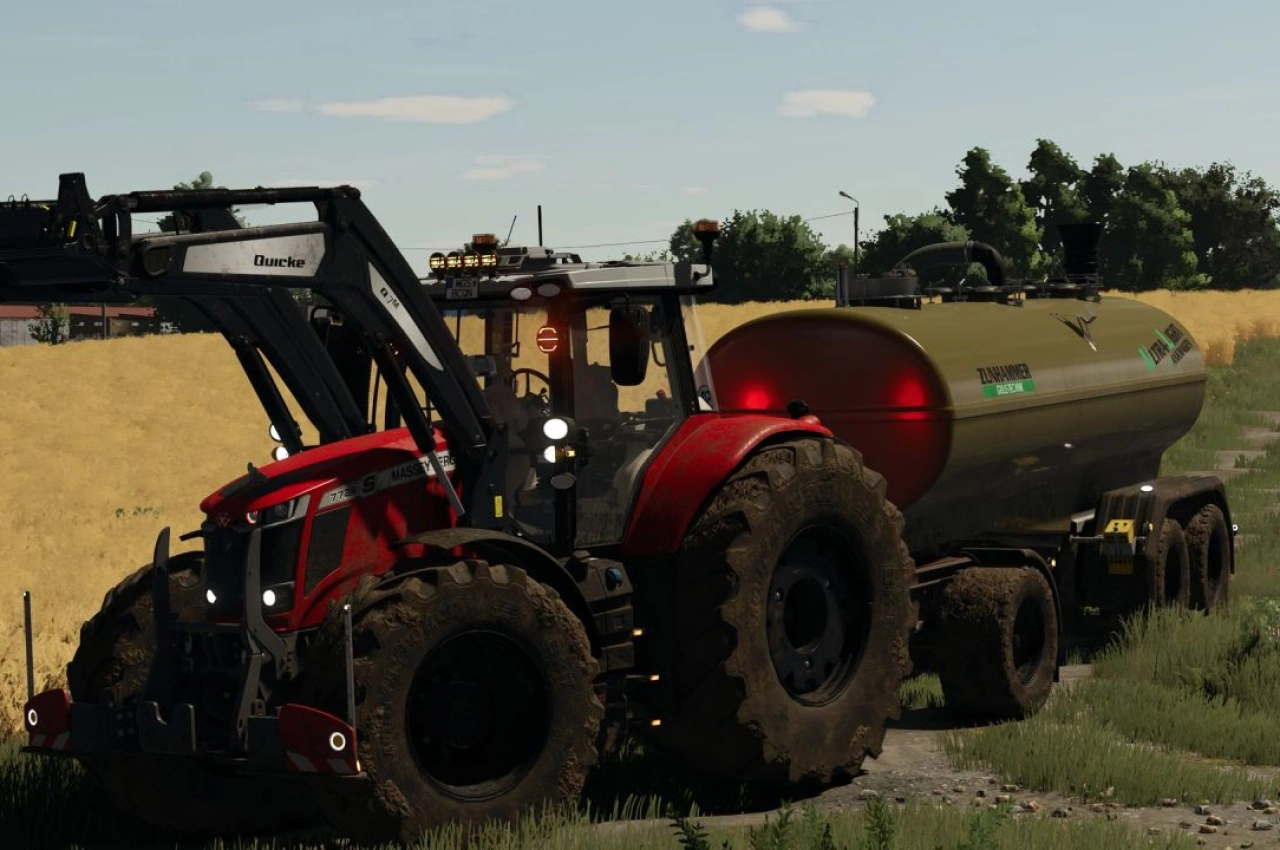 Розкидач гною Zunhammer ULT 24 для Farming Simulator 25 — 5