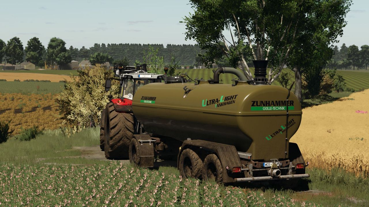 Розкидач гною Zunhammer ULT 24 для Farming Simulator 25
