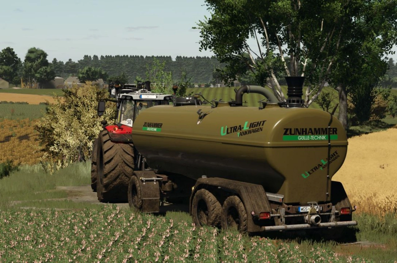 Розкидач гною Zunhammer ULT 24 для Farming Simulator 25 — 6