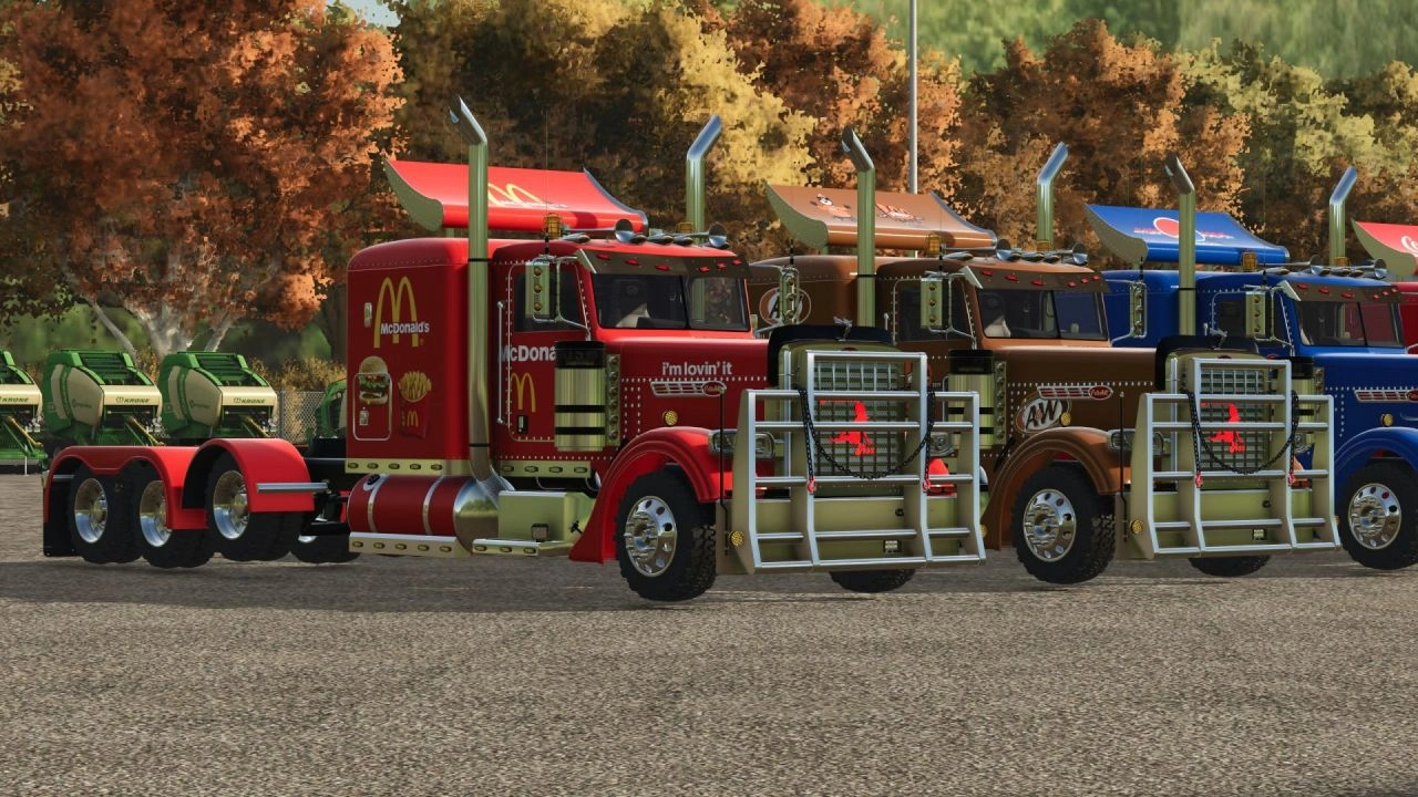 Вантажівка Peterbilt 389 для Farming Simulator 25