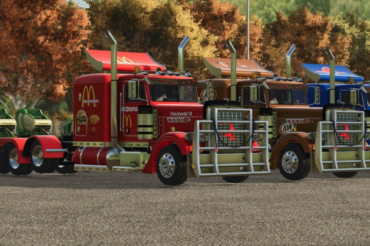 Вантажівка Peterbilt 389 для Farming Simulator 25 — 1