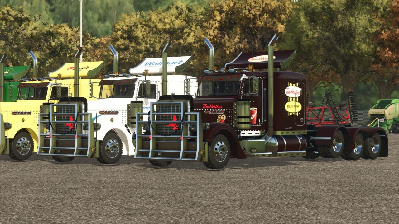 Вантажівка Peterbilt 389 для Farming Simulator 25