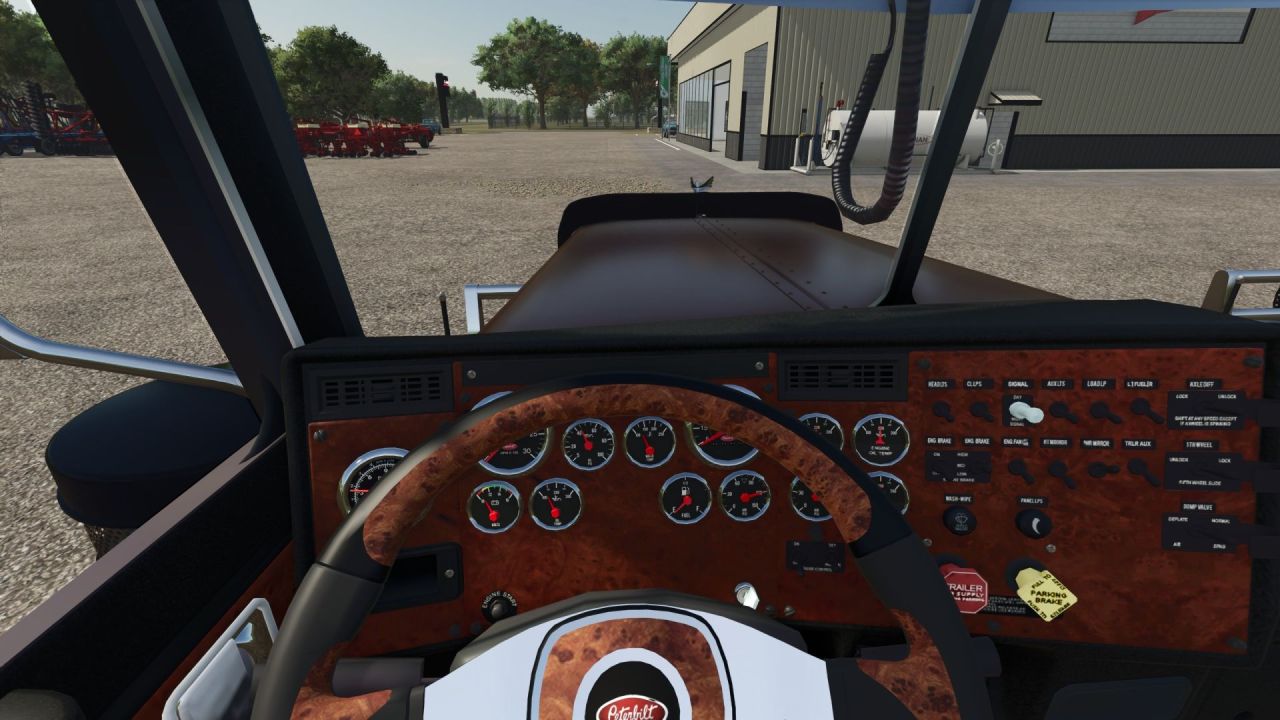 Вантажівка Peterbilt 389 для Farming Simulator 25
