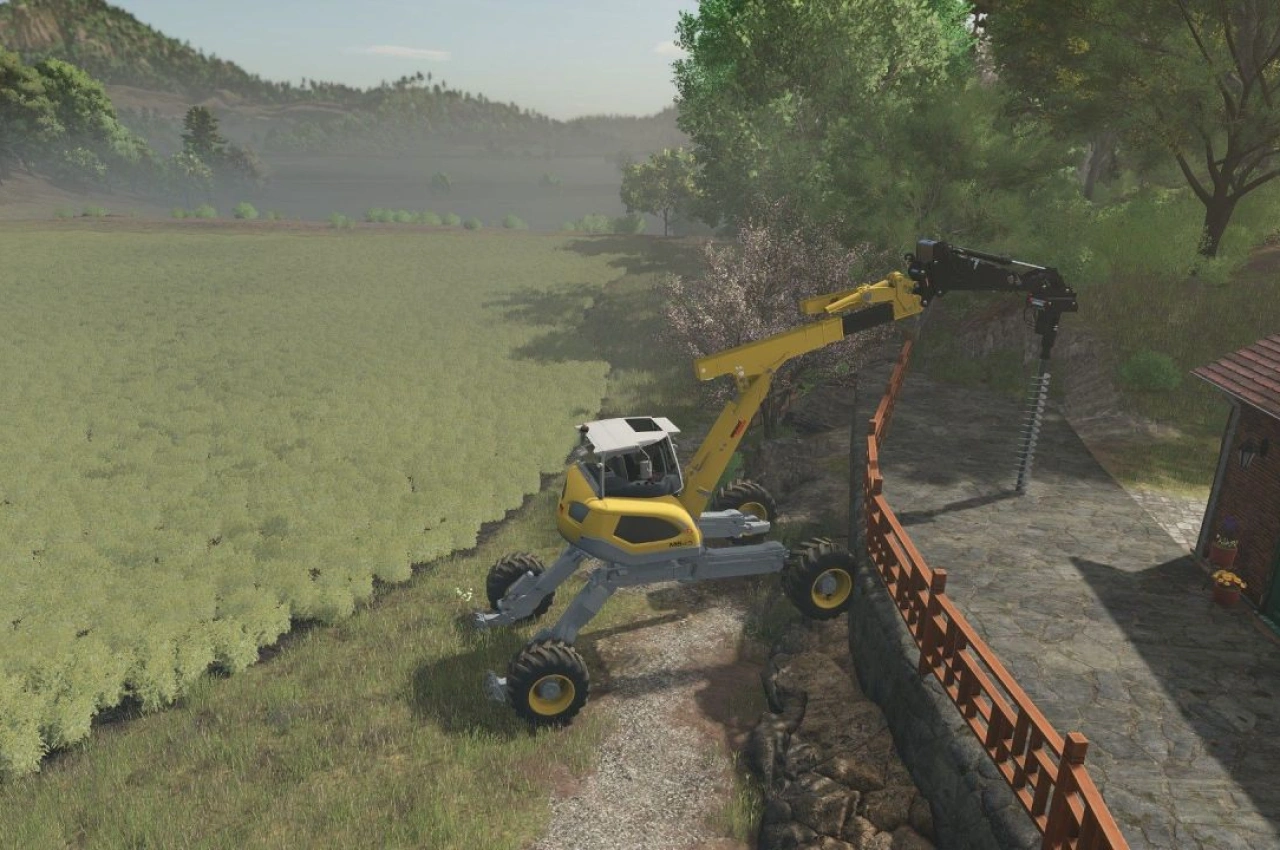 MenziMuck M545 for Farming Simulator 25 — 2