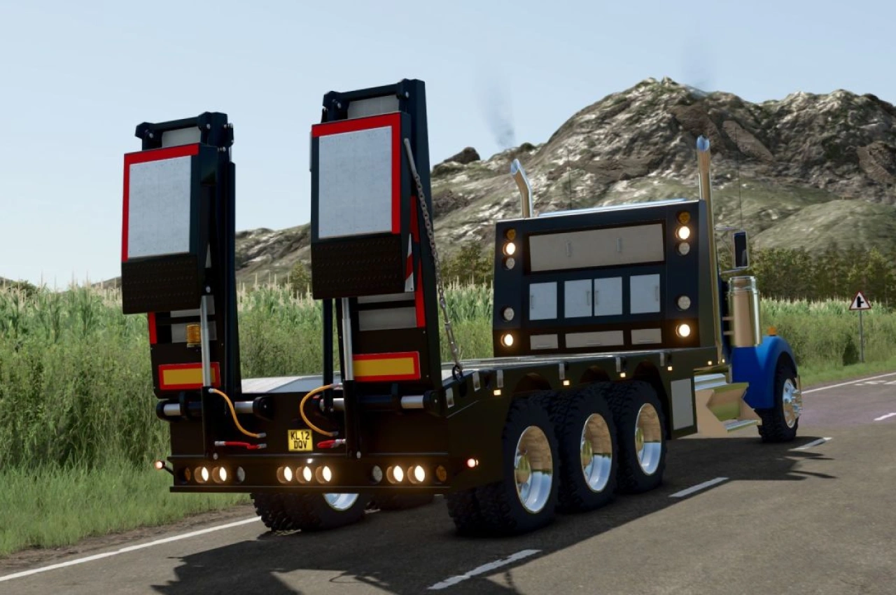 Вантажівка Kenworth W900 для Farming Simulator 25 — 5