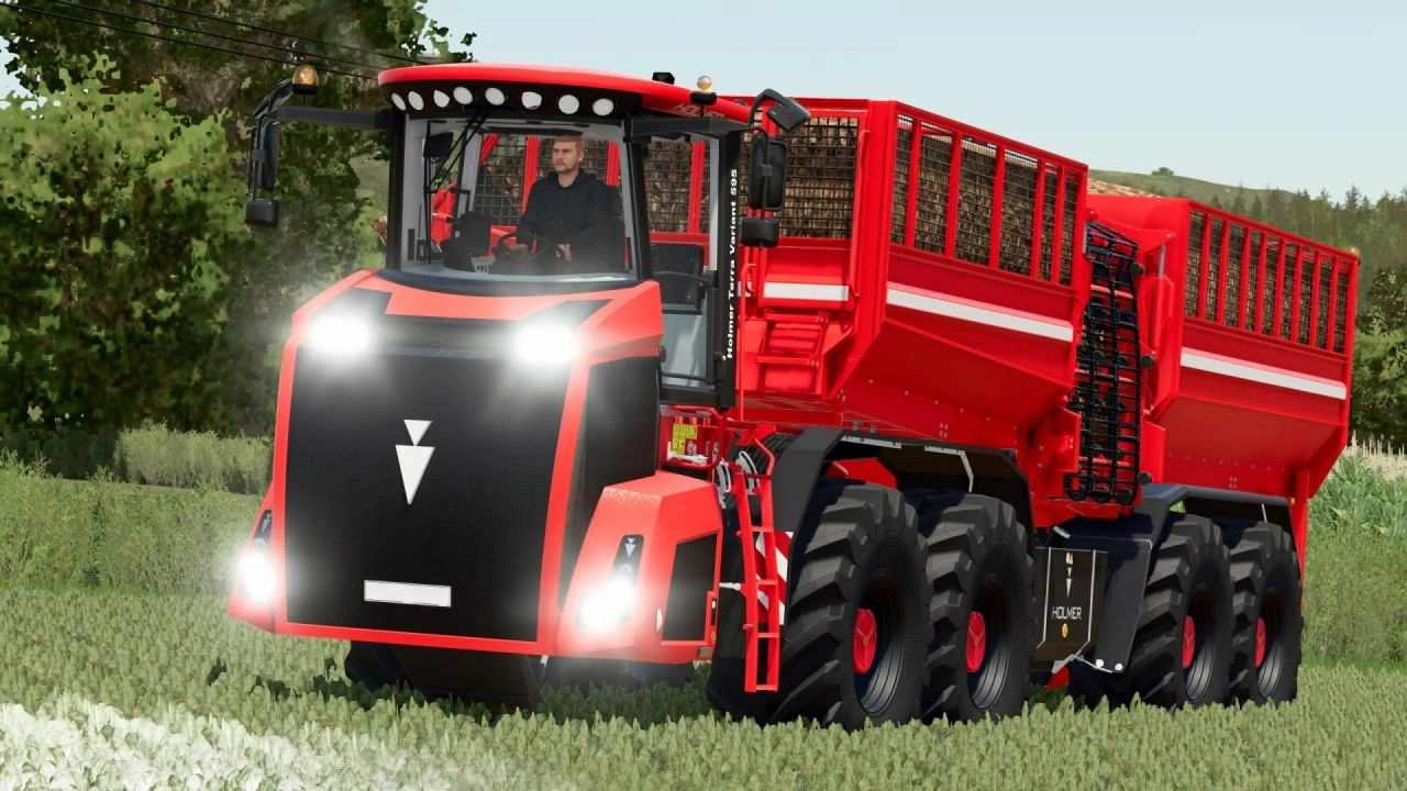 Трактор Holmer Terra Variant 595 для Farming Simulator 25