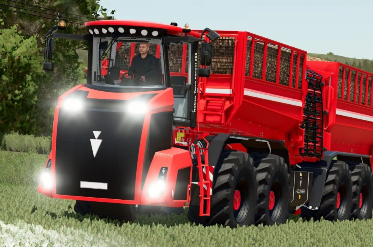 Tractor Holmer Terra Variant 595 for Farming Simulator 25