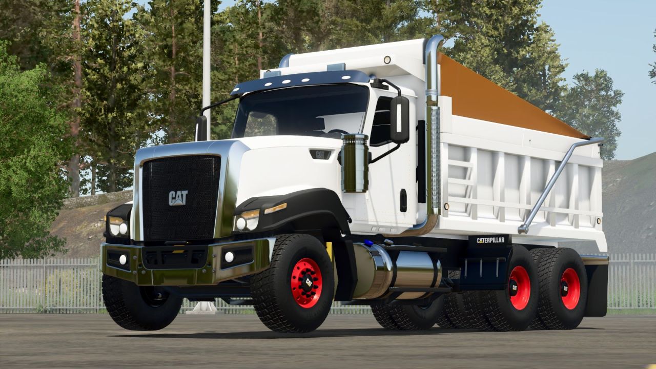 Вантажівка Cat CT660 для Farming Simulator 25