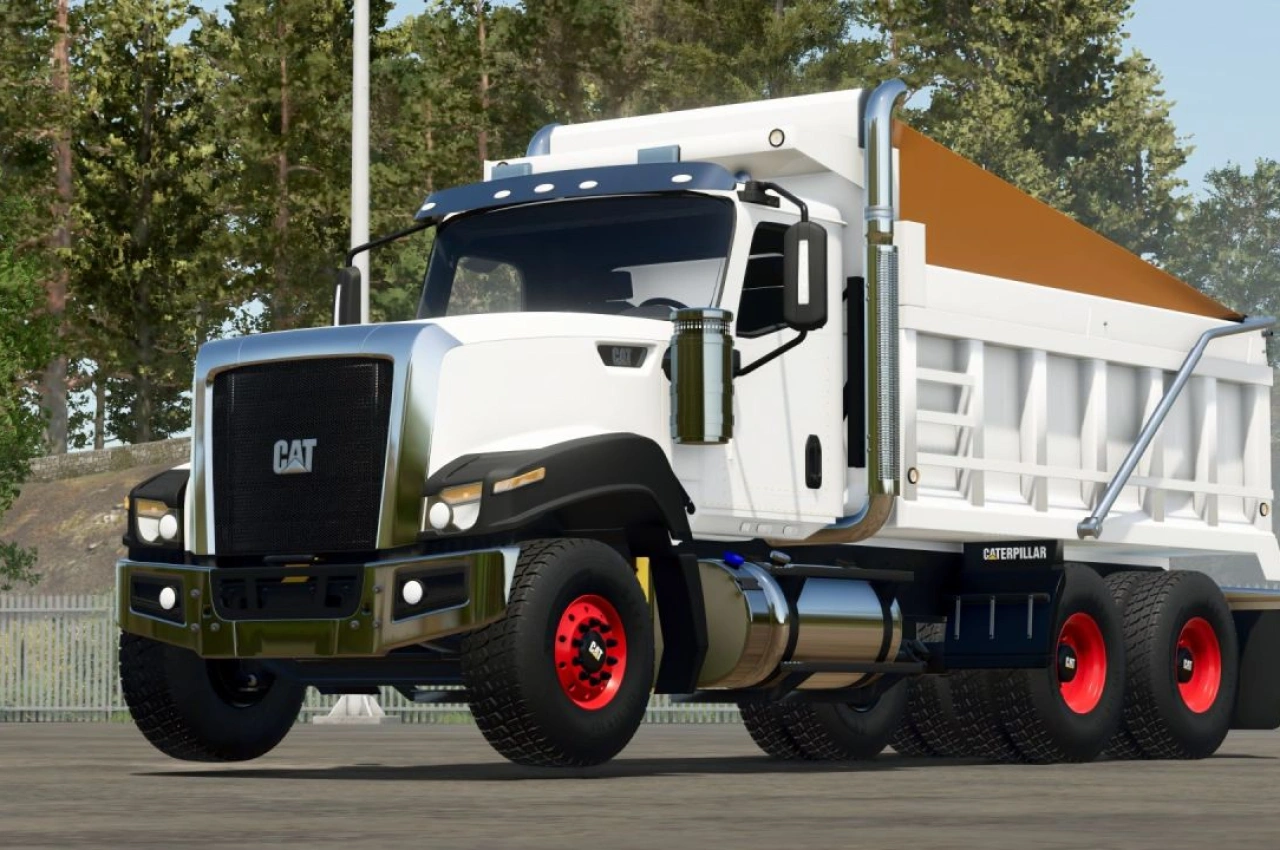 Вантажівка Cat CT660 для Farming Simulator 25 — 4