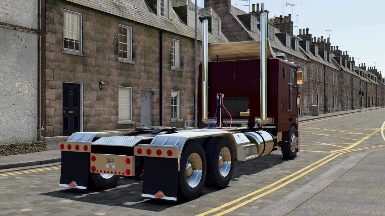 Вантажівка Peterbilt 352 Cabover для Farming Simulator 25