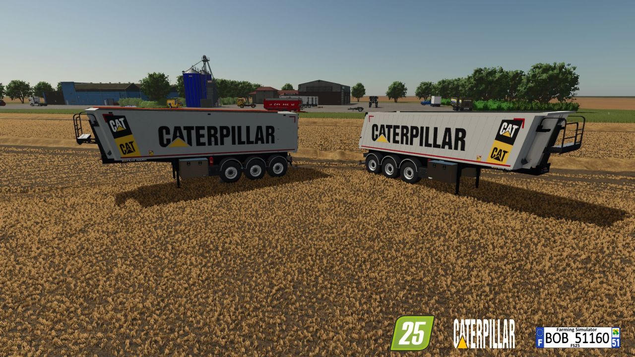 Причіп CATERPILLAR для Farming Simulator 25