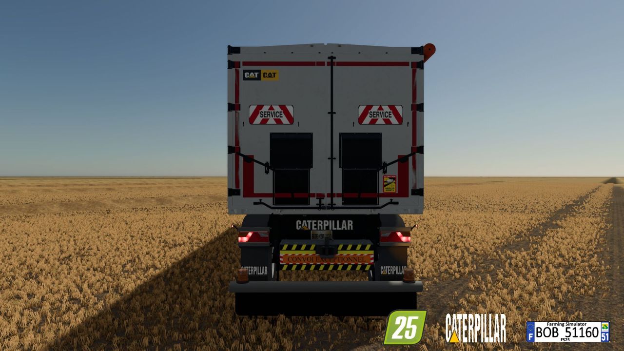 Причіп CATERPILLAR для Farming Simulator 25