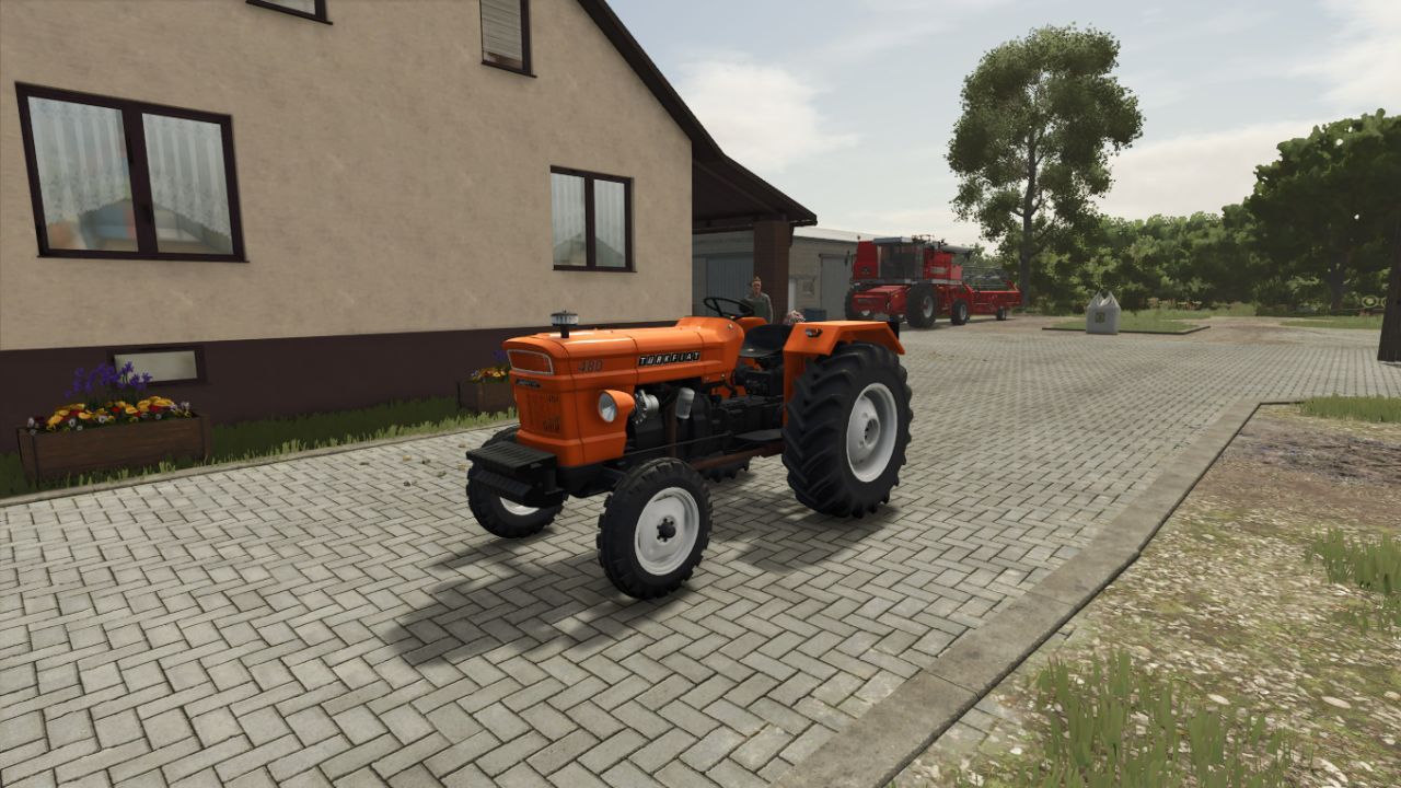Трактор Fiat 480 для Farming Simulator 25