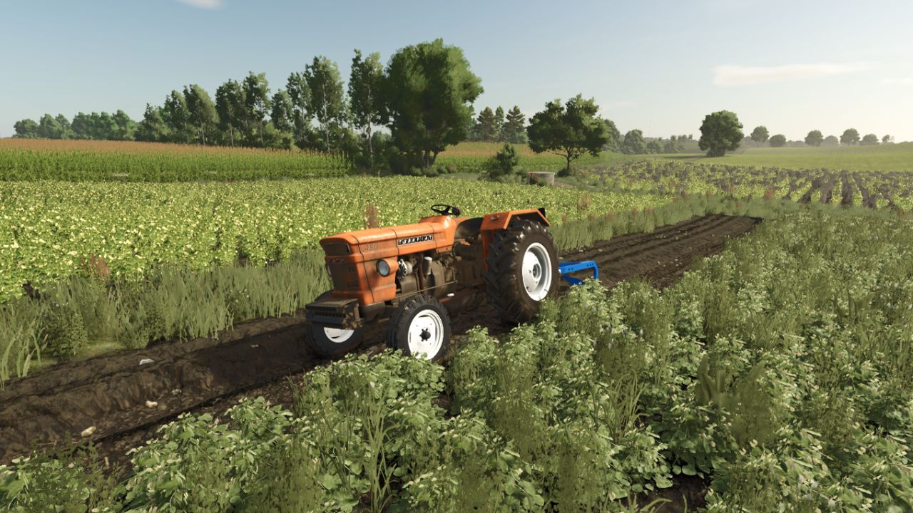 Трактор Fiat 480 для Farming Simulator 25