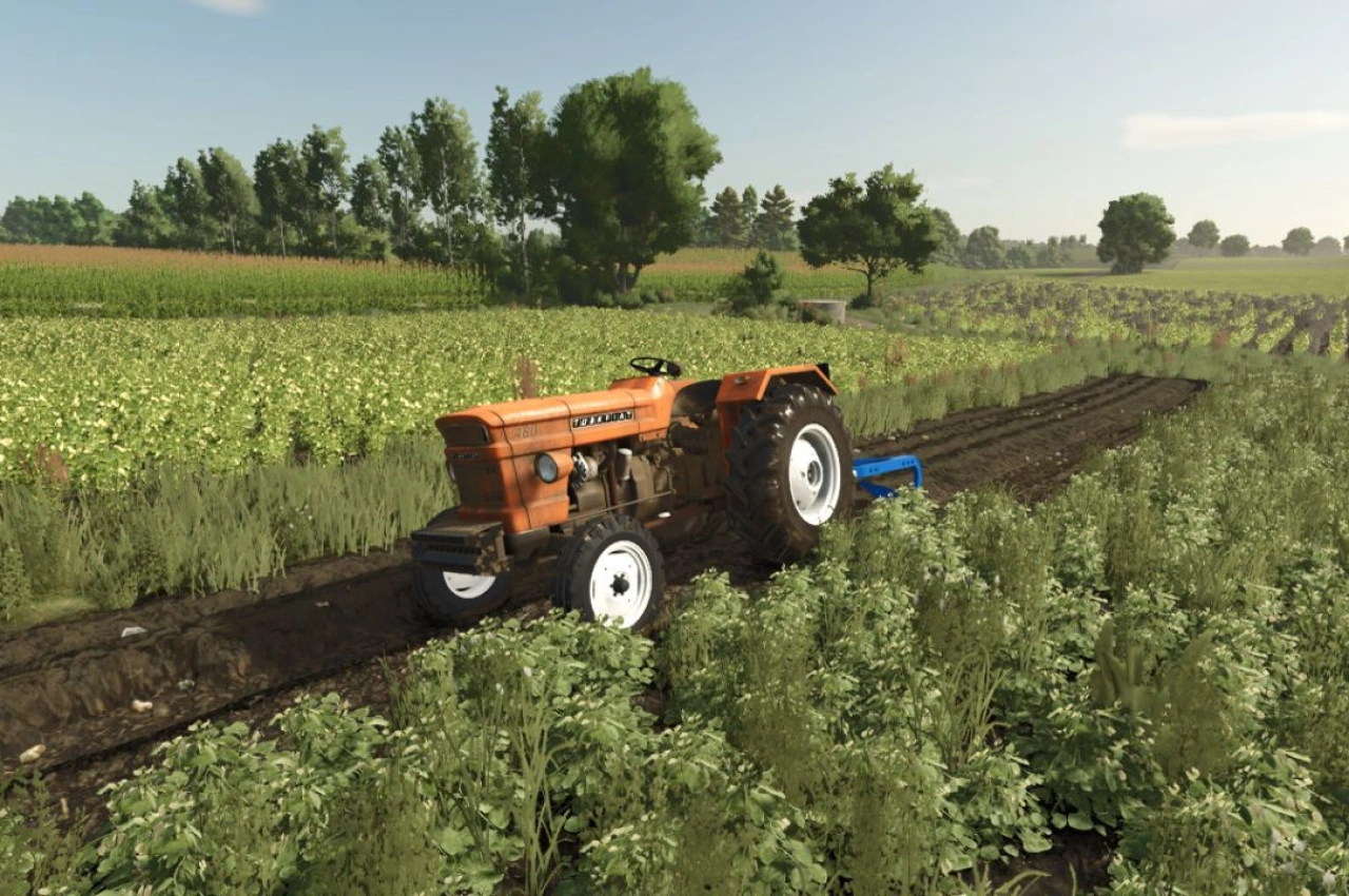 Трактор Fiat 480 для Farming Simulator 25 — 3