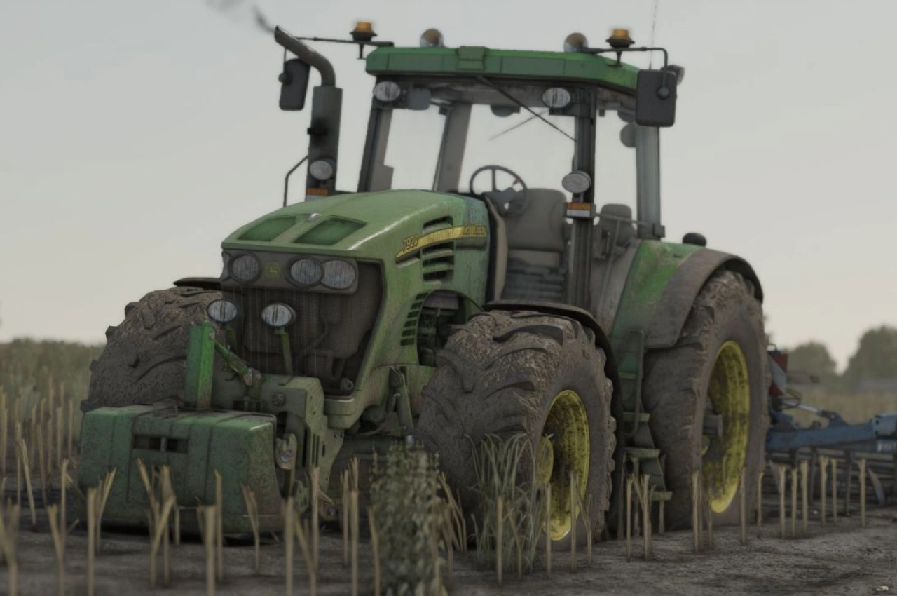 Трактор John Deere 7020 Edit для Farming Simulator 25 — 1