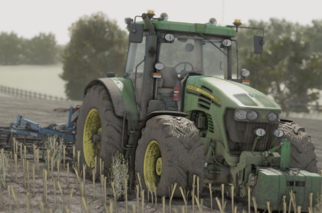 Трактор John Deere 7020 Edit для Farming Simulator 25 — 2