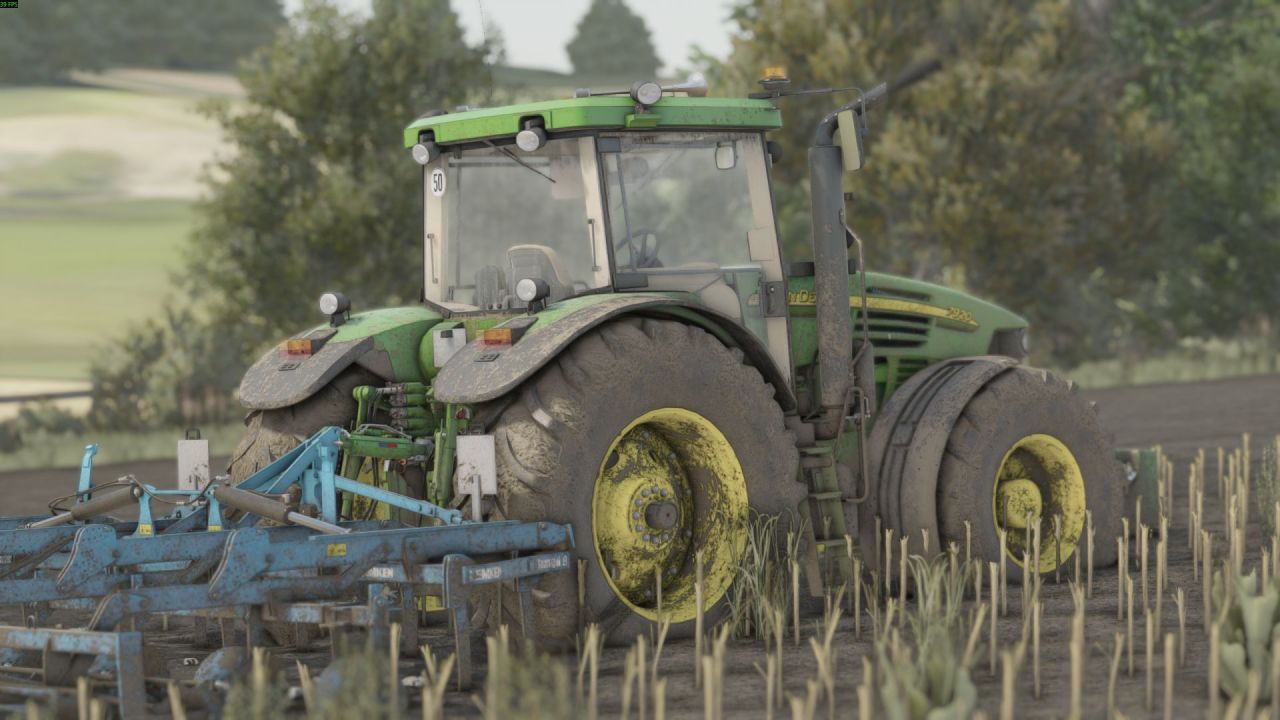 Трактор John Deere 7020 Edit для Farming Simulator 25