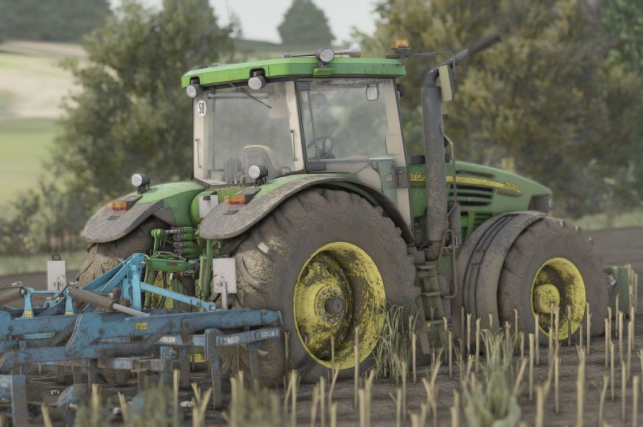 Трактор John Deere 7020 Edit для Farming Simulator 25 — 3